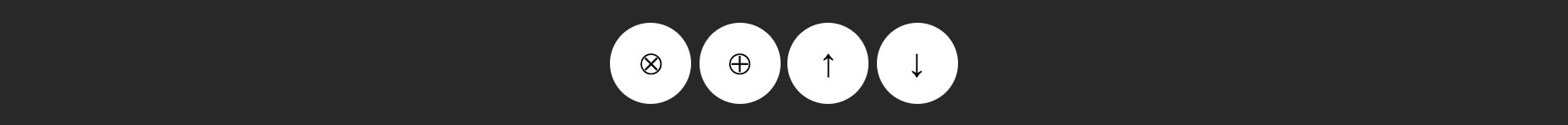 Animation edit buttons